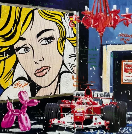 丝网印刷 Renè - The red myth