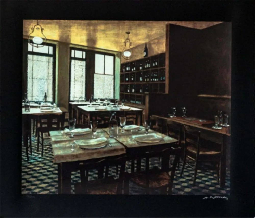 丝网印刷 Renoux - Interior Van Gogh