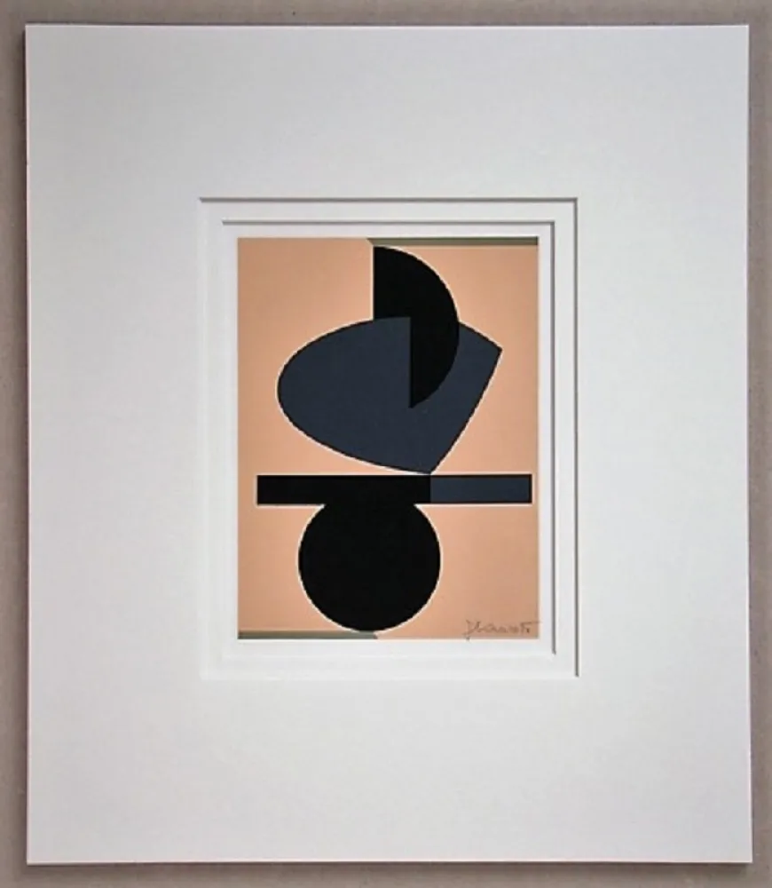 丝网印刷 Rets - Composition Abstait 