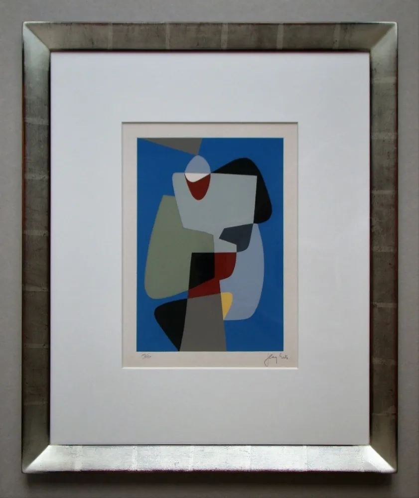 丝网印刷 Rets - Composition abstrait