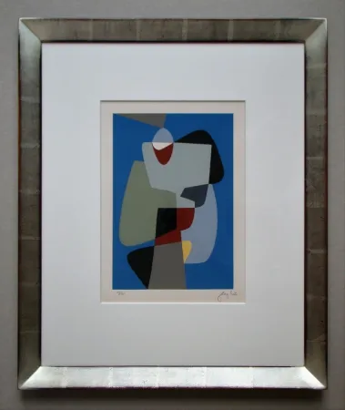 丝网印刷 Rets - Composition abstrait