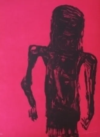 石版画 Reyes - Christ