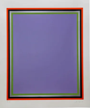 丝网印刷 Reyle - Ohne Titel