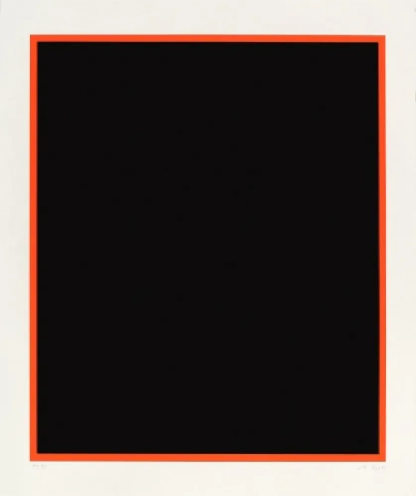 丝网印刷 Reyle - Ohne Titel I 