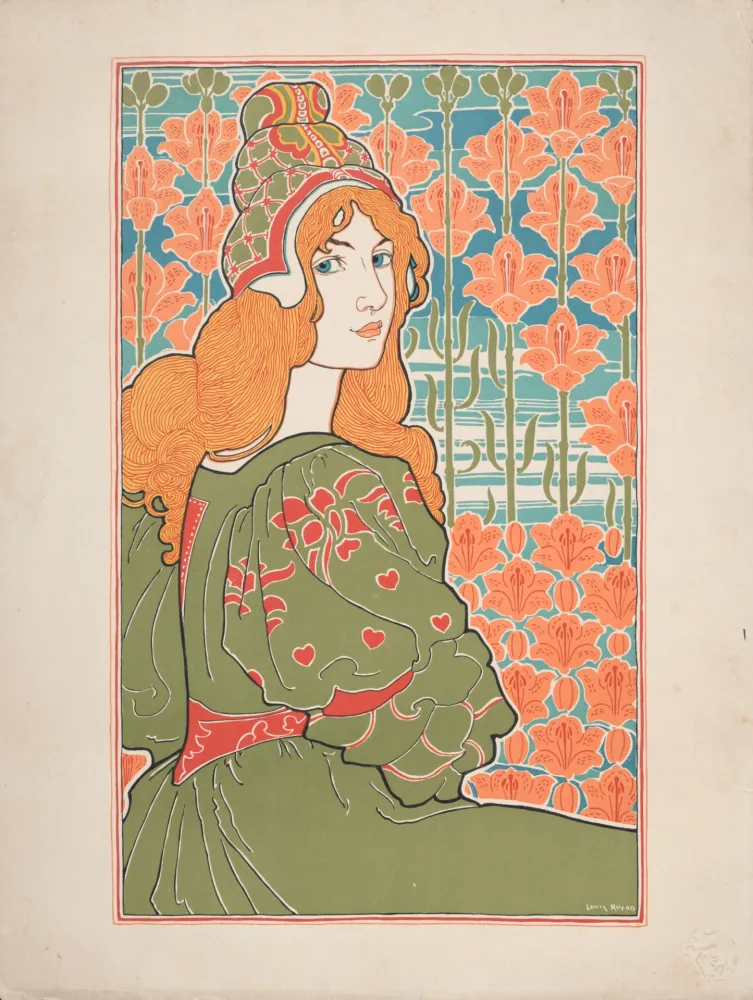石版画 Rhead - Jane, 1897
