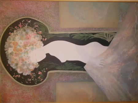 石版画 Ribes - La femme nue I