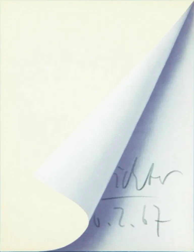 石版画 Richter - Blattecke (Cantz 11)