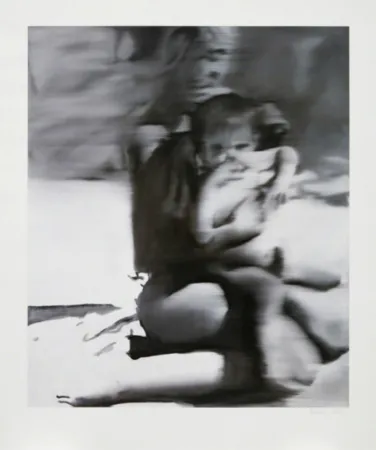 胶版印刷 Richter - Frau Mit Kind / Mother With Child