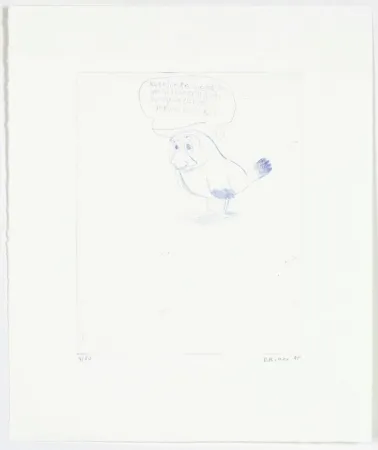 干刻版画 Richter - Little Doggy