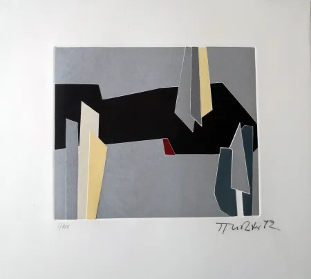 蚀刻版画 Richter - Poesia 1