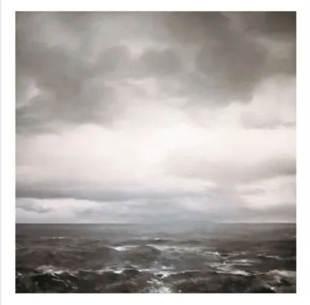 数码版画 Richter - Seestück (Bewölkt) 