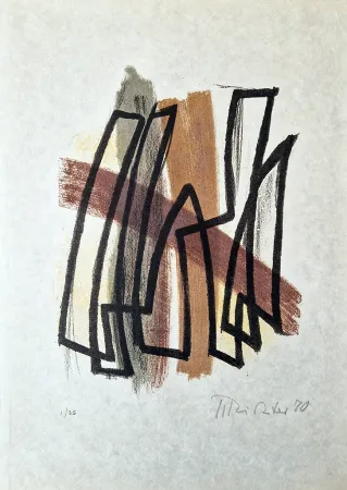 石版画 Richter - Ultimi cori per la terra promessa