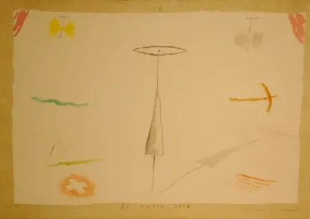 石版画 Riera I Aragó - 30 Abril 2002