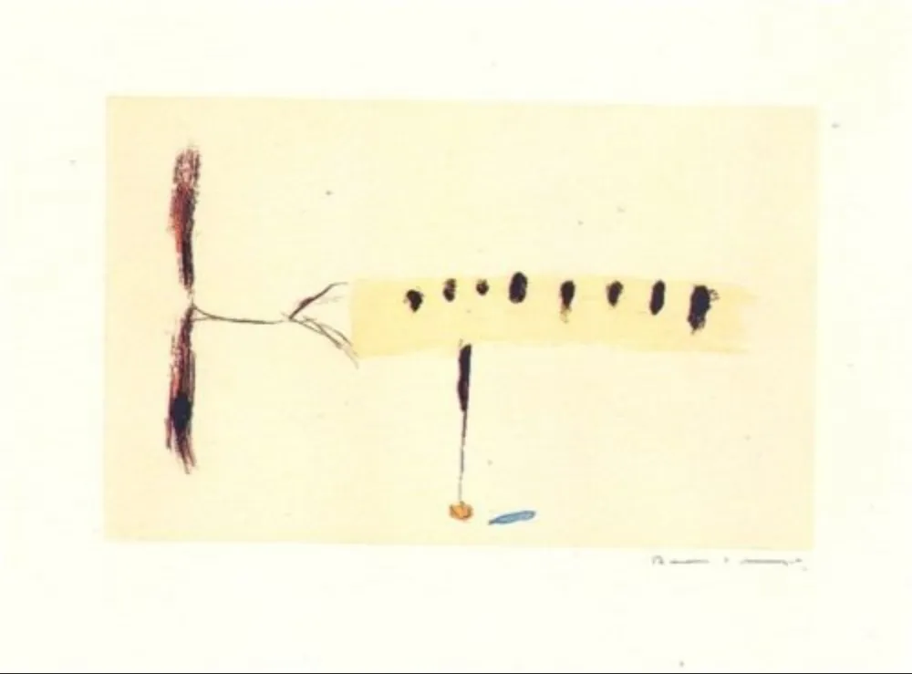 版画 Riera I Aragó - Avió mig-4