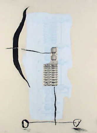 飞尘腐蚀法 Riera I Aragó - Blatt 19 aus Portofolio 19 máquines