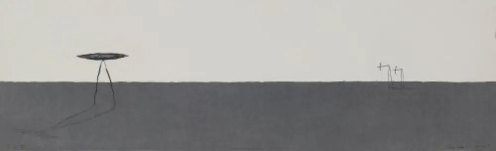 版画 Riera I Aragó - Horitzons-Zeppelin