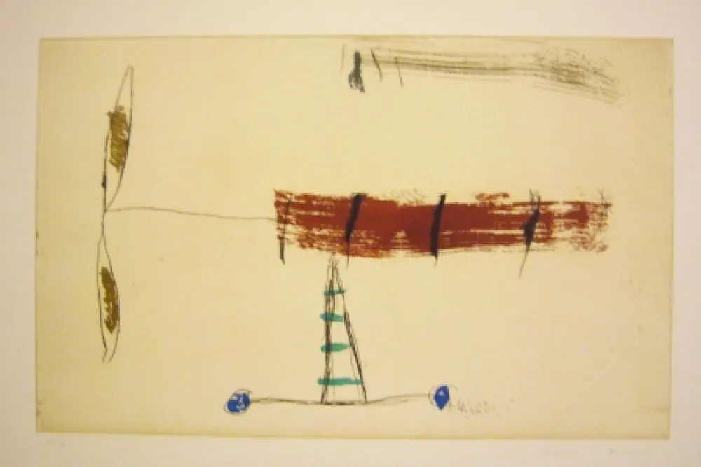 蚀刻飞尘法 Riera I Aragó - Sans titre 2