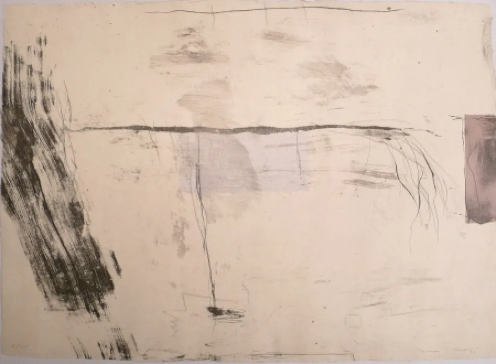 版画 Riera I Arago - Sin título