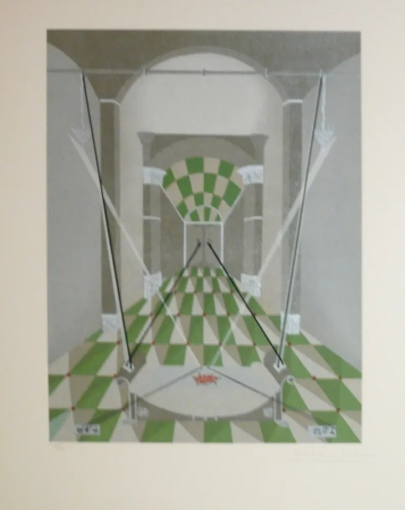 石版画 Riera - TRIBUT 7