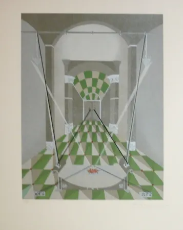 石版画 Riera - TRIBUT 7