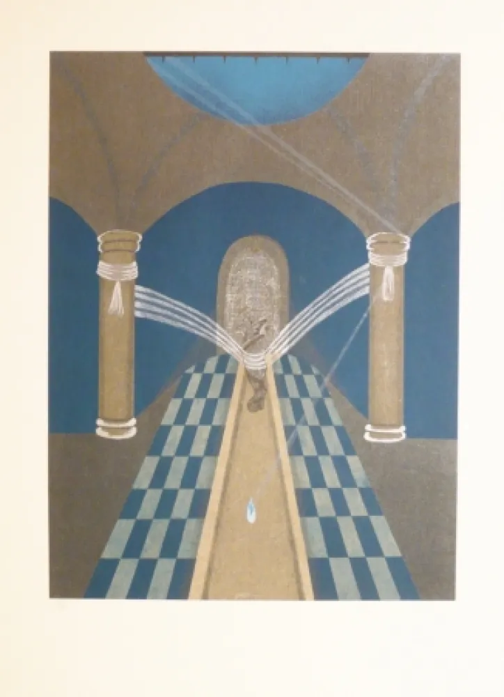 石版画 Riera - TRIBUT 9