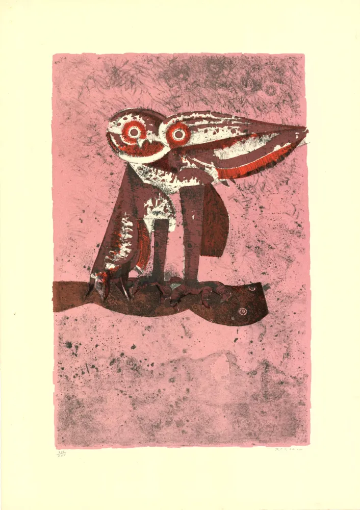 石版画 Righi - Untitled