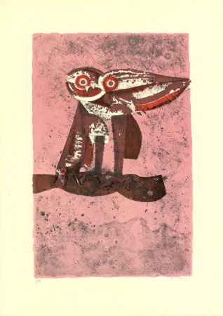 石版画 Righi - Untitled