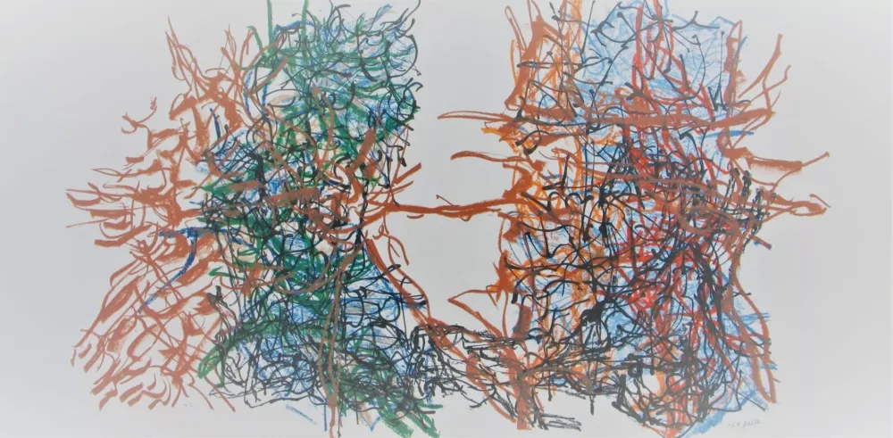 石版画 Riopelle - Album #7 Cat. No. 221