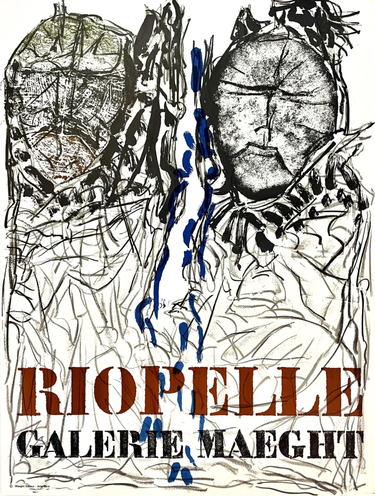 海报 Riopelle - Galerie Maeght