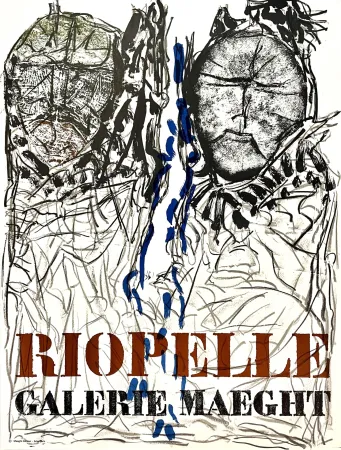 海报 Riopelle - Galerie Maeght
