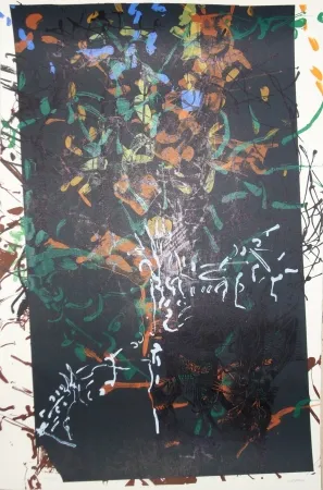 石版画 Riopelle - Sans titre
