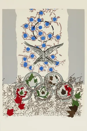 石版画 Riopelle - Seoul