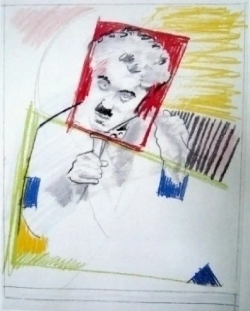 丝网印刷 Rivers - Early Chaplin