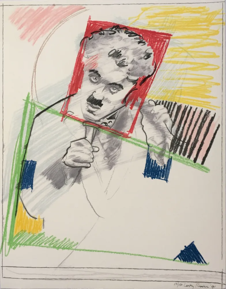 丝网印刷 Rivers - Early Chaplin