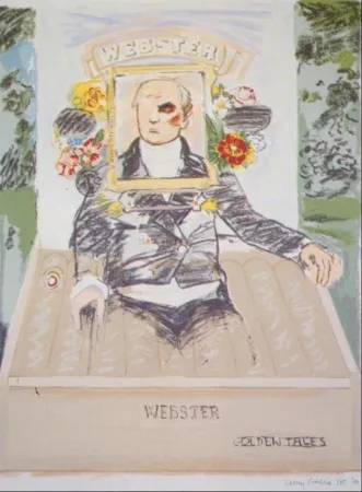 石版画 Rivers - Golden Tales