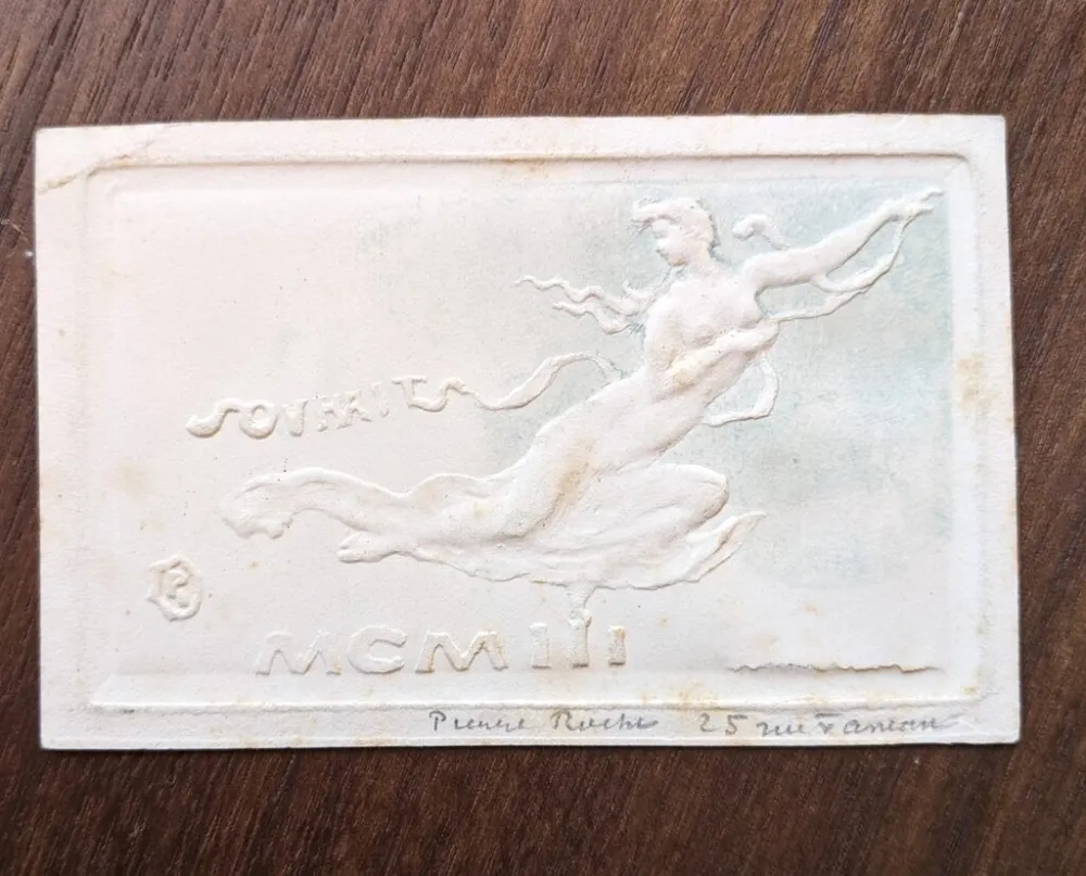 无技术 Roche - Souhaits (greeting card for new year, 1903)