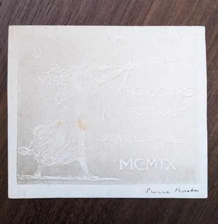 无技术 Roche - Vise toujours plus haut... (new year's greeting card)