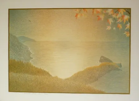 石版画 Rodrigo - Con la serena atencion de un felino