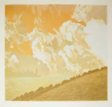 石版画 Rodrigo - Mas arriba vuelan las aguilas