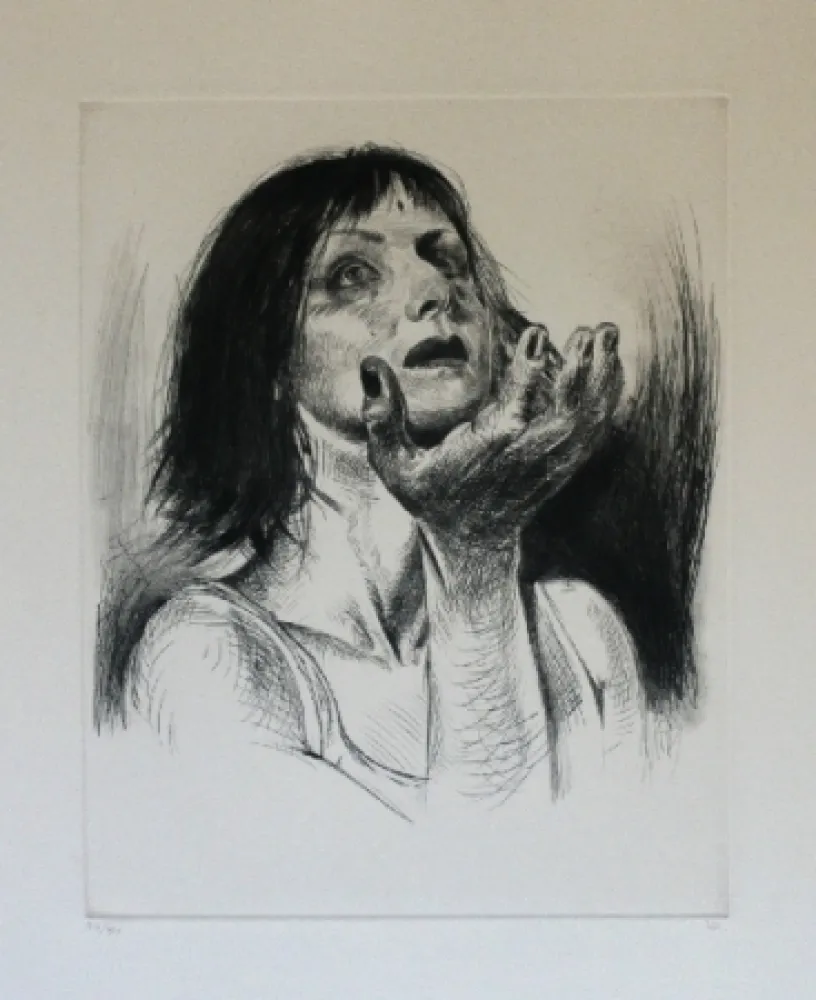 版画 Rodriguez - Orange