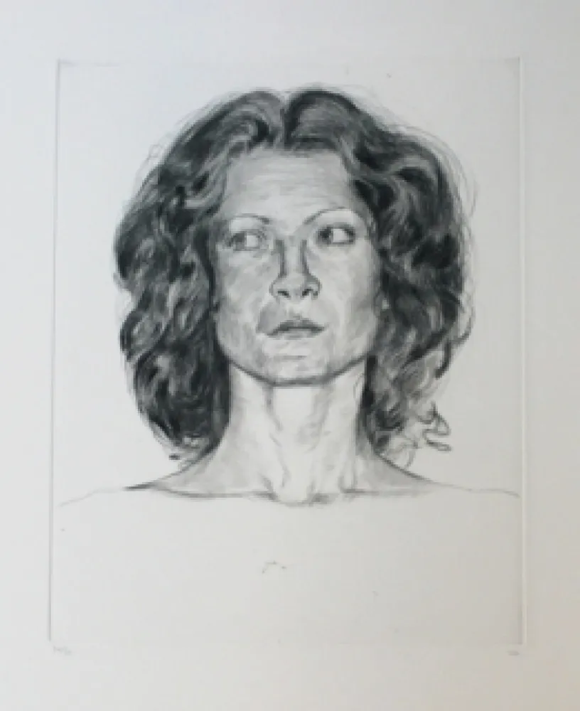 版画 Rodriguez - Small White 2