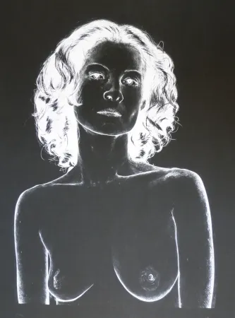 石版画 Rodriguez - White 4