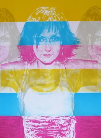 石版画 Rodriguez - White 5