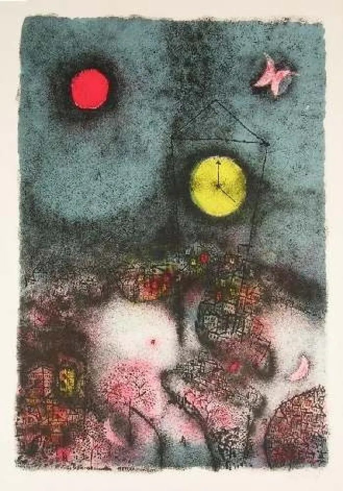 石版画 Rognoni - MEZZANOTTEVENTI