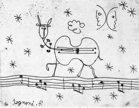 蚀刻版画 Rognoni - Pastorale