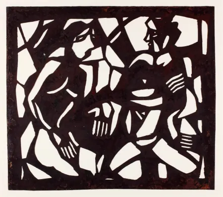 凸版印刷 Rohlfs - Unterredung (Conversation)