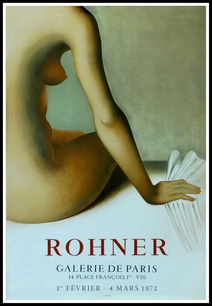 海报 Rohner - ROHNER - GALERIE DE PARIS 