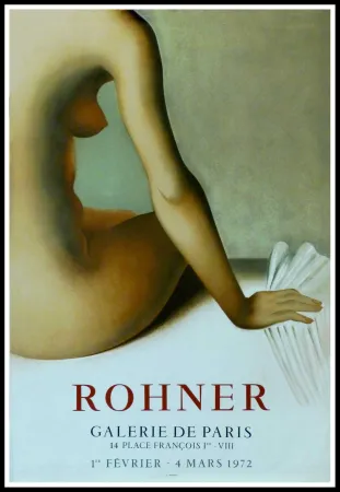 海报 Rohner - ROHNER - GALERIE DE PARIS 