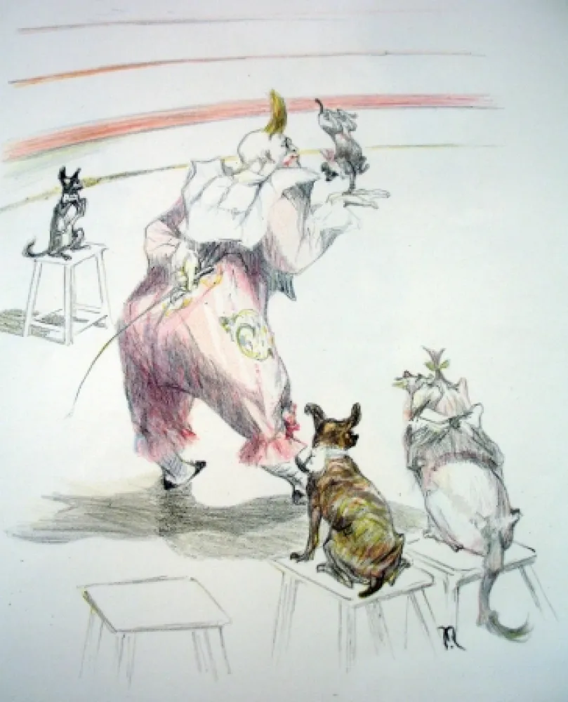 石版画 Roig - Cirque / Circus