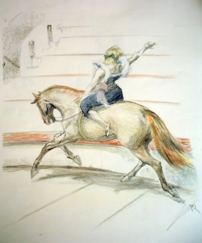 石版画 Roig - Cirque / Circus